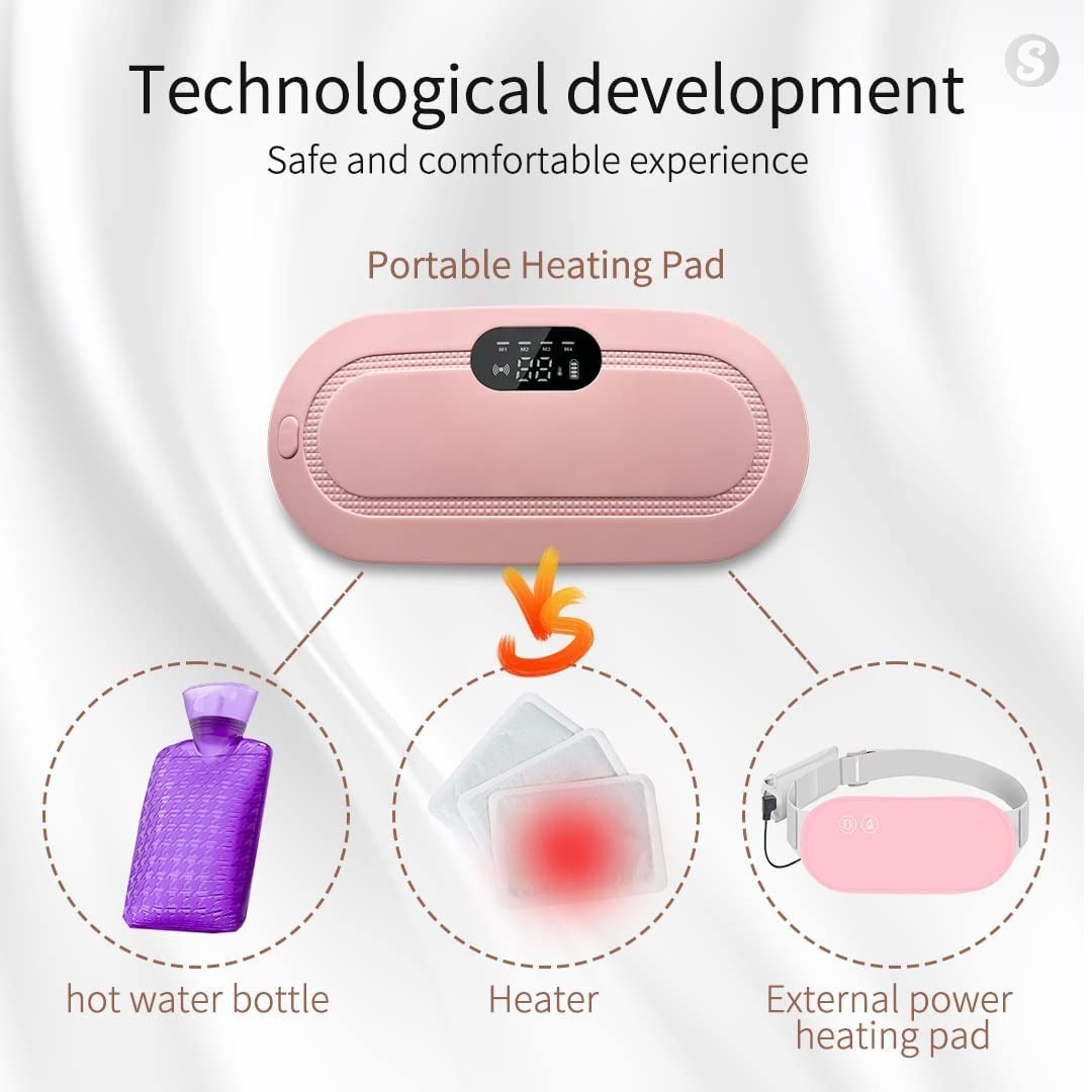 Heating Pad Women Period Pain Cramp Relief